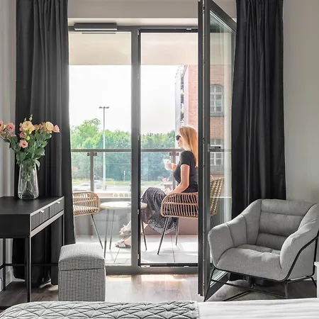 Scala 60C City Center Apartments With Parking By Lion Apartments Gdansk Exterior photo